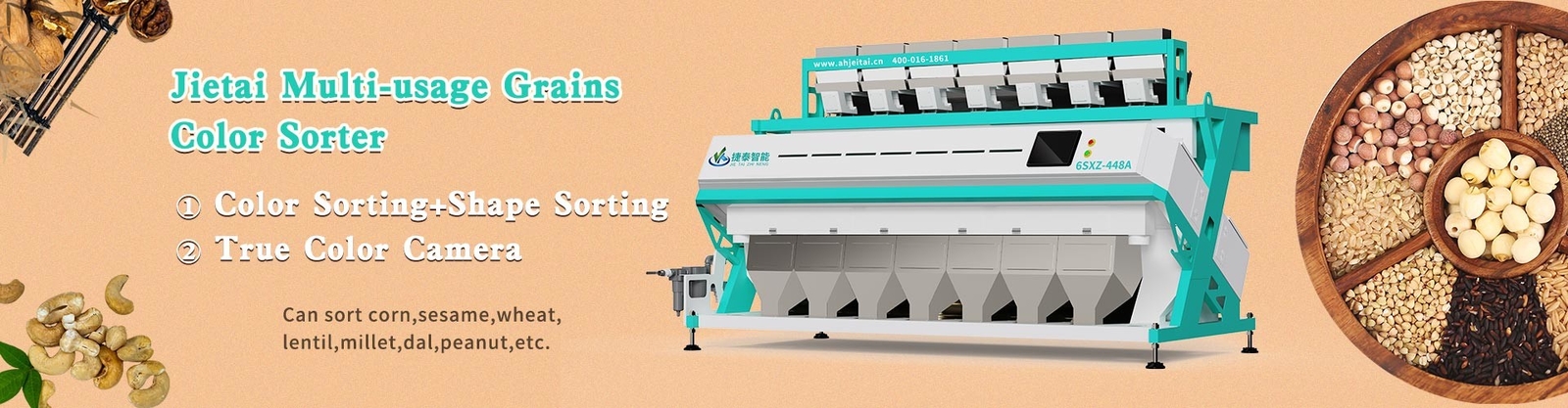 Grain Color Sorter Machine