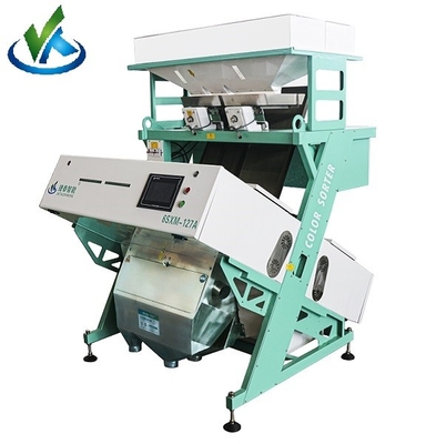 SMC Mini 2 Chutes Lentil Spectrum Color Sorter Machine High Intelligent