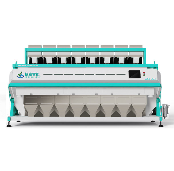 Rice Cereal Grain Color Sorter 8 Chutes 512 Channels