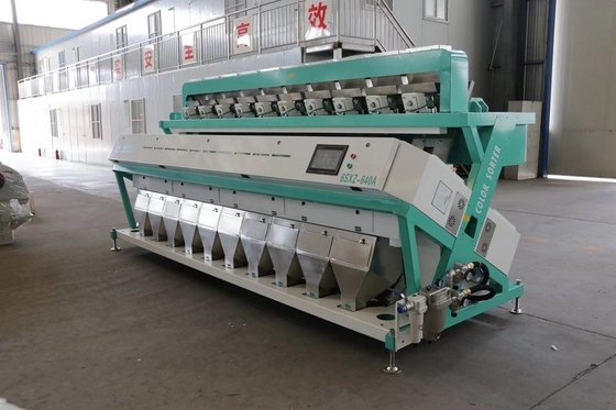 High Accuracy Wheat Corn Sorting Machine 10 Chutes 6kwh
