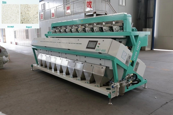 ODM CCD Paboiled Ore Color Sorter Machine 10 Chute 640 Channels