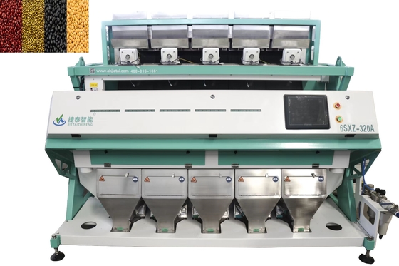 IOT RGB Red Green Black Beans Color Sorter Machine High Accuracy