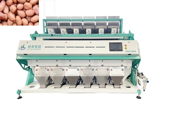 OEM 6 Chutes 384 Channels Peanut Color Sorter Machine For Cashew Nut Sorting