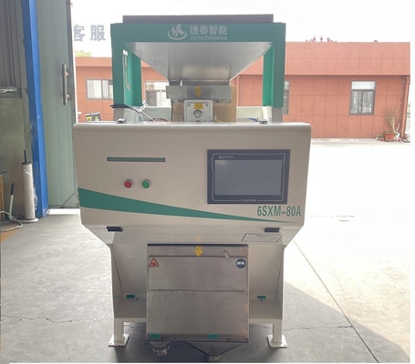 CCD PLC Corn Color Sorter Equipment For Mini Rice Sorting