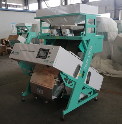 2 Chute Mini Color Sorter Machine Cashew Nut Sorting Machine Full Color
