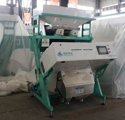 2 Chute Mini Color Sorter Machine Cashew Nut Sorting Machine Full Color