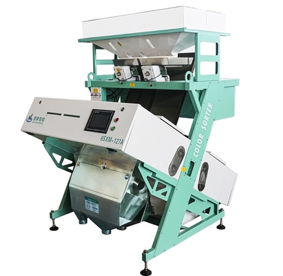 2 Chute Mini Color Sorter Machine Cashew Nut Sorting Machine Full Color