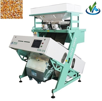 PLC Grain Color Sorter Machine For Size Sorting 12 Chutes