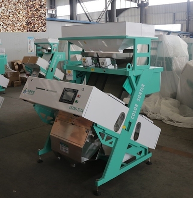 RGB CCD Camera 2 Chutes Peanut Color Sorter Machine For Pistachio Sorting