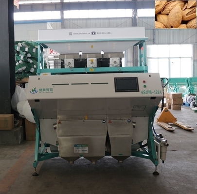 Humanized Cashew Nuts Color Sorter System With High Speed CCD Sensor