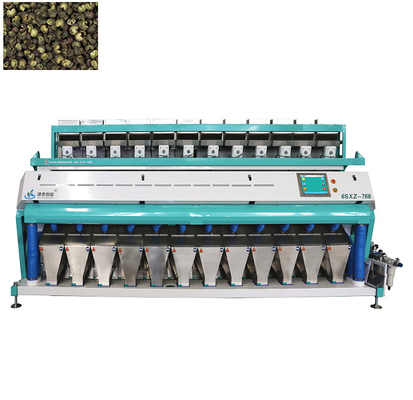 High Efficient Mini Grain Spices Color Sorter Equipment For Oat Quinoa