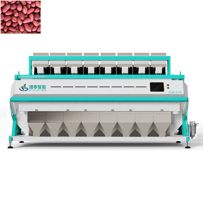 High Capacity Grain Peanut Color Sorter Blue White Color