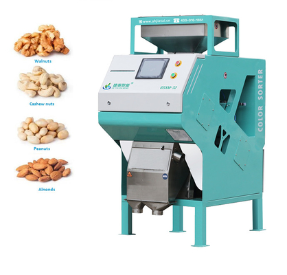 Mini Cashew Nut Walnut Peanut Color Sorter Low Energy Consumption