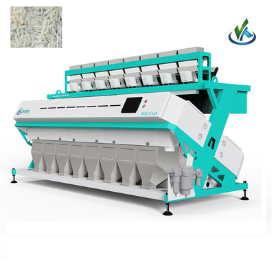 Brown Rice / Thai Rice / Preboiled Rice Color Sorter 8 Chute High Accuracy CCD