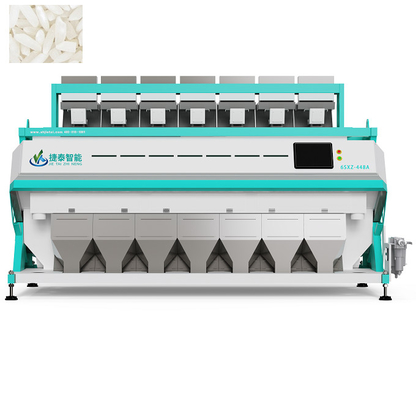 Multi Purpose Optical Rice Color Sorter Machine 7 Chutes
