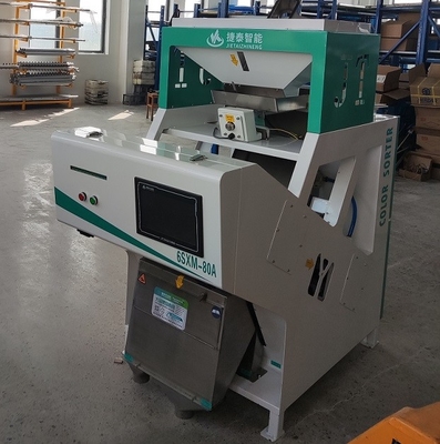 RGB CCD Camera Rice Color Sorter Machine 1 Chute