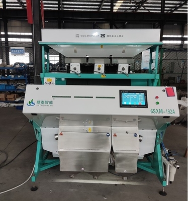 White Black Brown Yellow Red Rice Color Sorter 3 Chutes 192 Channels