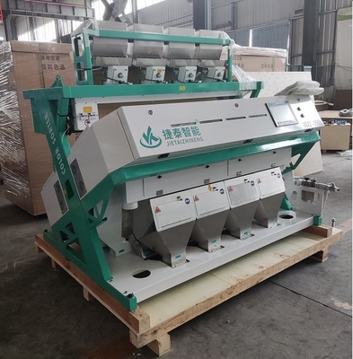 Intelligent CCD Camera Coarse Cereal Color Sorter 4 Chute