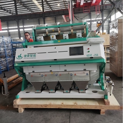 4 Chutes Multifunctional RGB CCD Grain Corn Color Sorter High Performance