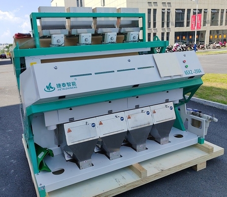 99.99% Accuracy Rice Color Sorter Machine With 4 Chutes 256 Channels