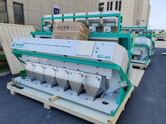 6 Chute IOT Color Sorter Machine For Glutinous Rice Coffee Bean 4-8T/H