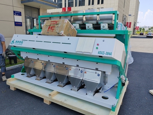 Jietai 6SXZ-384A Rice Color Sorter Machine Easy Operation Intelligent Production