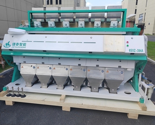 CCD High Accuracy Peanut Color Sorter 4 - 8T/H Color Separation Machine