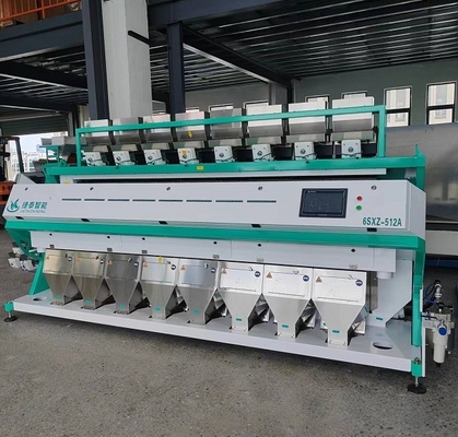 8 Chutes Intelligent Rice Color Sorter Machinery 220V / 50HZ